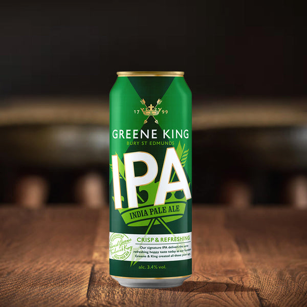 Greene King IPA Cans can at Greene King Beer Shop