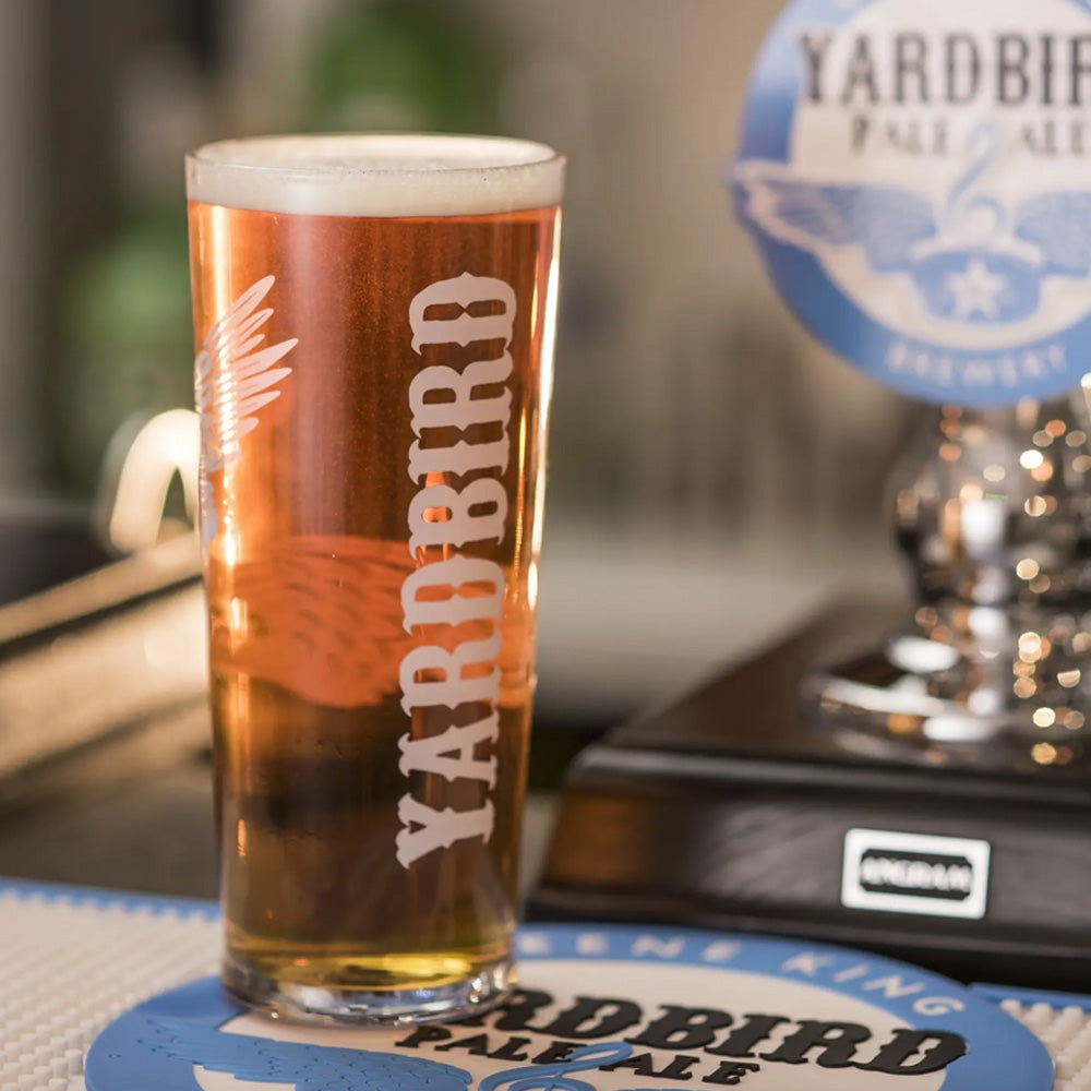 Buy Yardbird Pale Ale Pint Glass & Greene King Shop